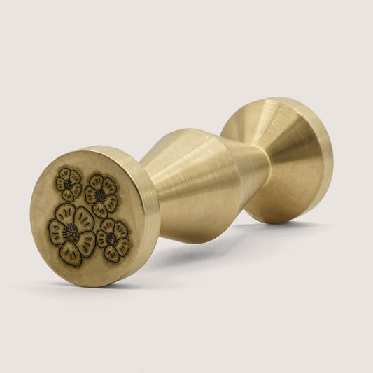 Gardenias Wax Stamp - TheWaxleyCo